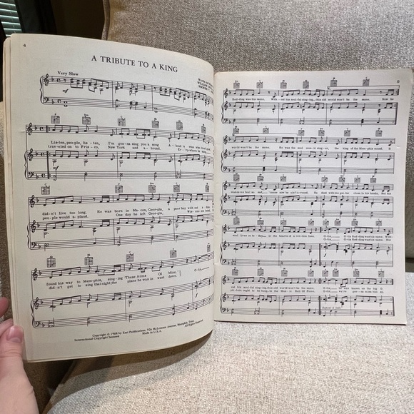 1968 Otis Redding A Tribute To A King Guitar Sheet Music Book - Picture 5 of 8